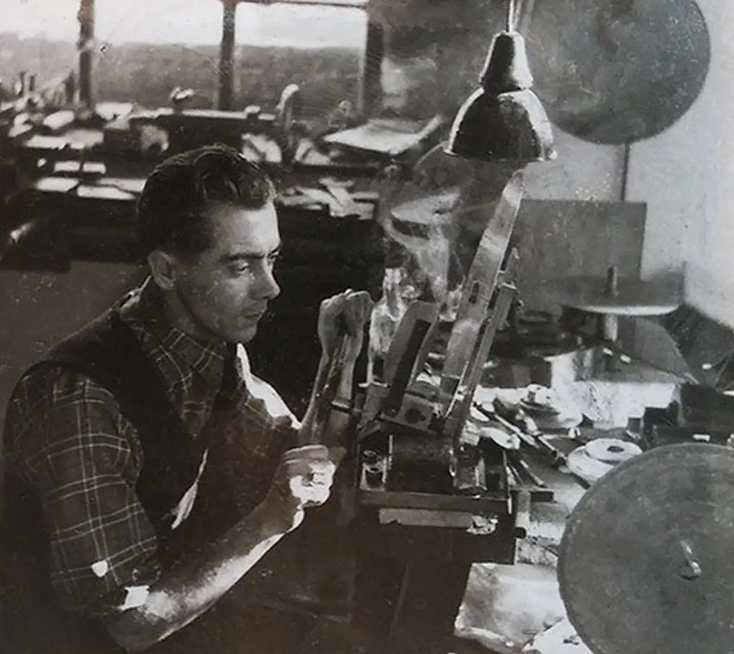 HAHN - Diamanttechnologie - 1960 Fabrikneubau in Idar-Oberstein